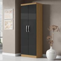 Armário Multiuso Organizador Lavanderia 2 Portas 3 Prateleiras 1,70m New Aramóveis Atac Graf - 5