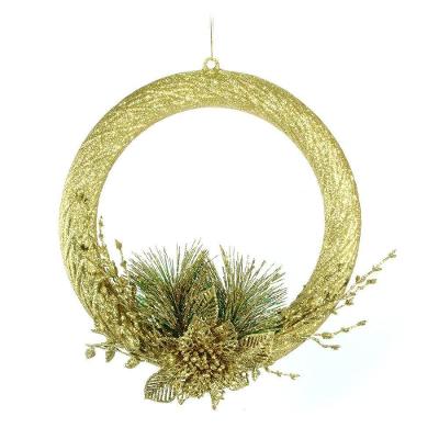 Guirlanda Decorada Bico De Papagaio E Pick Glitter Luxo 30cm