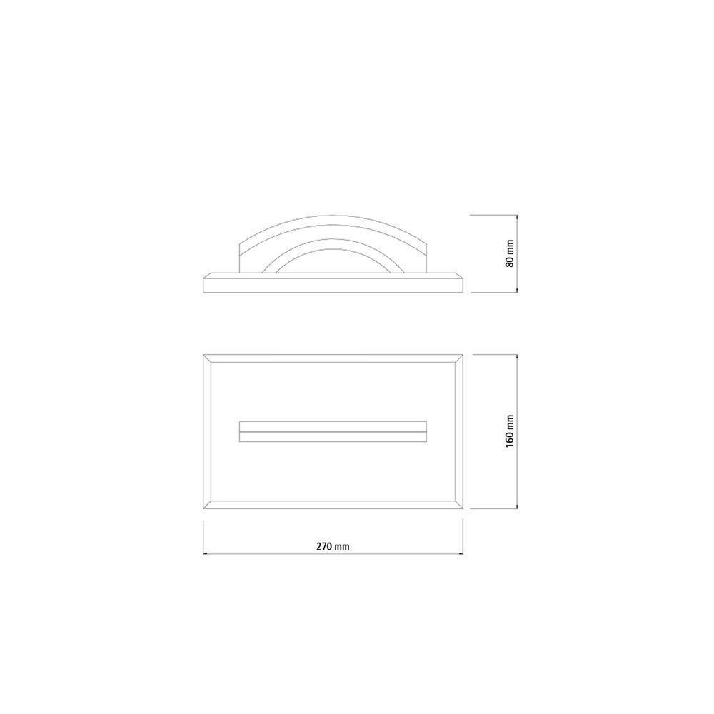 Desempenadeira Madeira 16x27cm Com Base Lisa Tramontina Sem Dentes Com Cabo Madeira Tramontina - 2