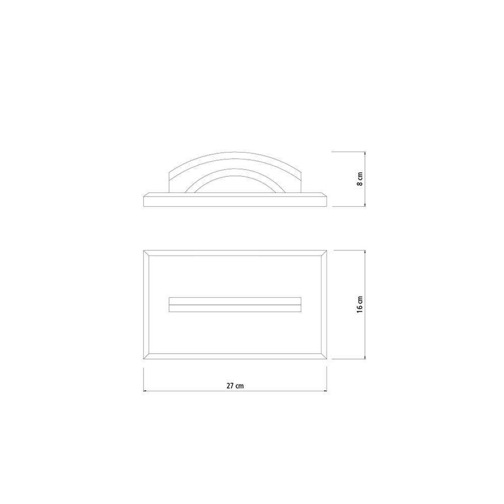 Desempenadeira Madeira 16x27cm Com Base Lisa Tramontina Sem Dentes Com Cabo Madeira Tramontina - 3