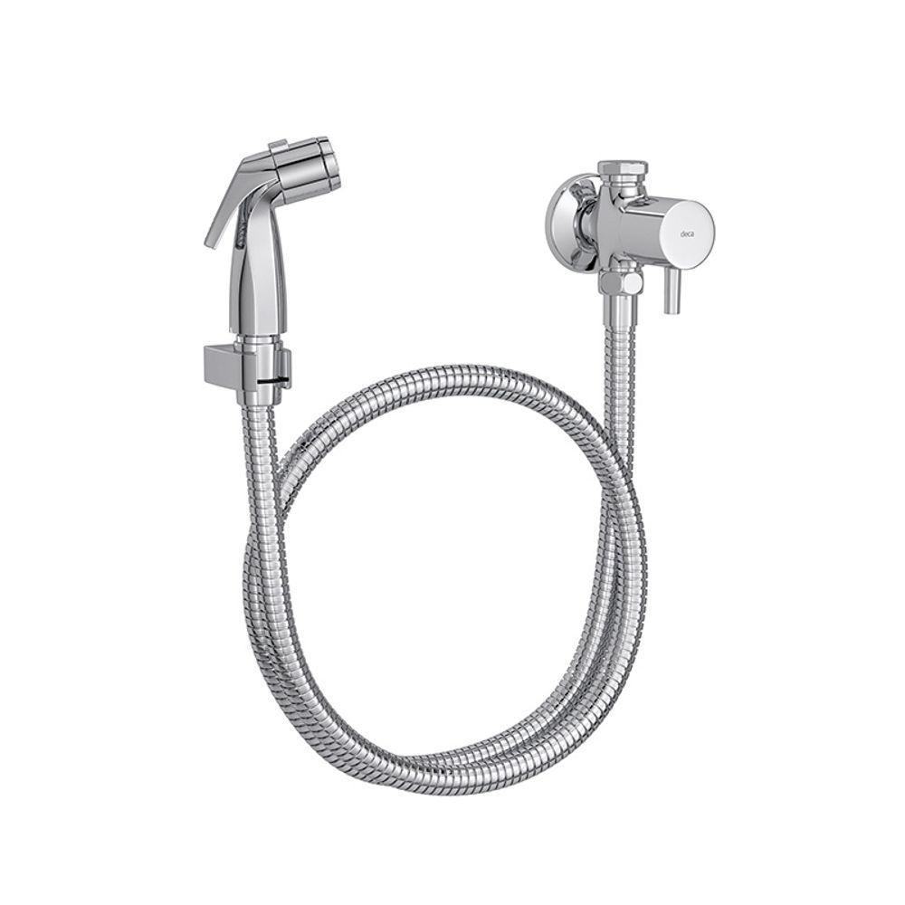 Ducha Higiênica Deca Link 1984.c.act.lnk.cr Com Registro E Derivação Cromada - 1