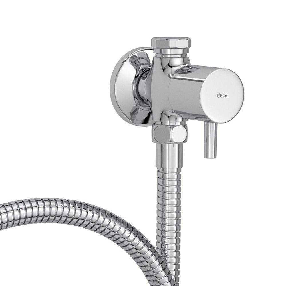 Ducha Higiênica Deca Link 1984.c.act.lnk.cr Com Registro E Derivação Cromada - 4