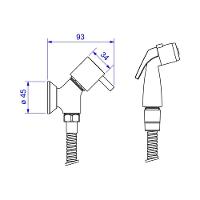 Ducha Higiênica Deca Link 1984.c.act.lnk.cr Com Registro E Derivação Cromada - 3