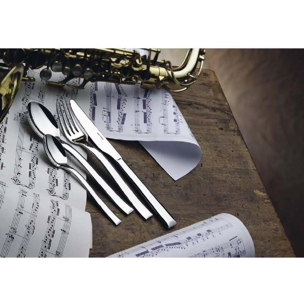 Conjunto 6 Colheres Italianas Café Chá Mesa Posta Salvinelli - 2