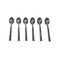 Conjunto 6 Colheres Italianas Café Chá Mesa Posta Salvinelli - 1