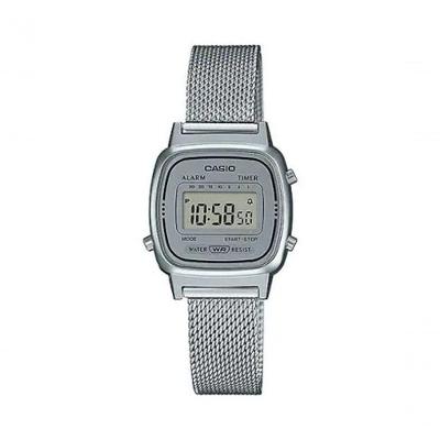 Relógio Casio Vintage La670wem-7df Prata Feminino