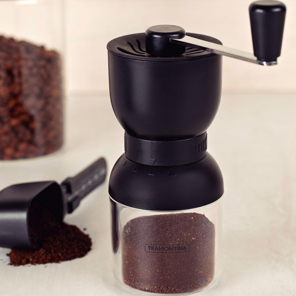Moedor De Café Manual Em Plástico Abs Com Moinho Em Cerâmica - Tramontina 61769010 - 7