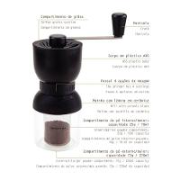 Moedor De Café Manual Em Plástico Abs Com Moinho Em Cerâmica - Tramontina 61769010 - 3