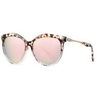 Óculos De Sol Para Mulheres Polarizados Cat Eye Gradiente Rosa - 1