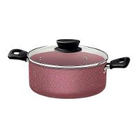 Jogo De Panelas 7 Peças Linz Cores Antiaderente Tramontina Rosa - 8