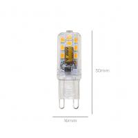 Lâmpada Led Taschibra Halopin Drops 2w G9 Bivolt 2200k Luz Amarela - 3