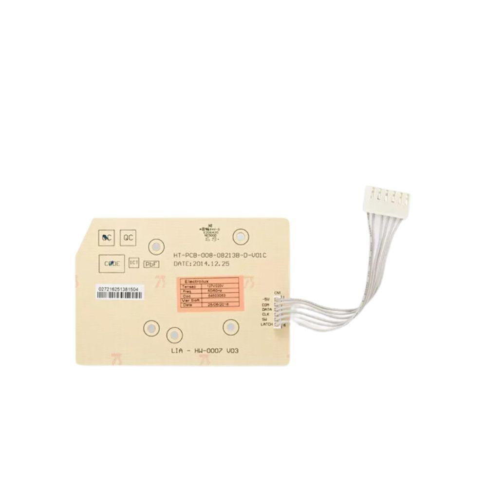 Placa Interface Lia Electrolux Led Azul Ltd09/11 64503063 Bivolt - Original - 1