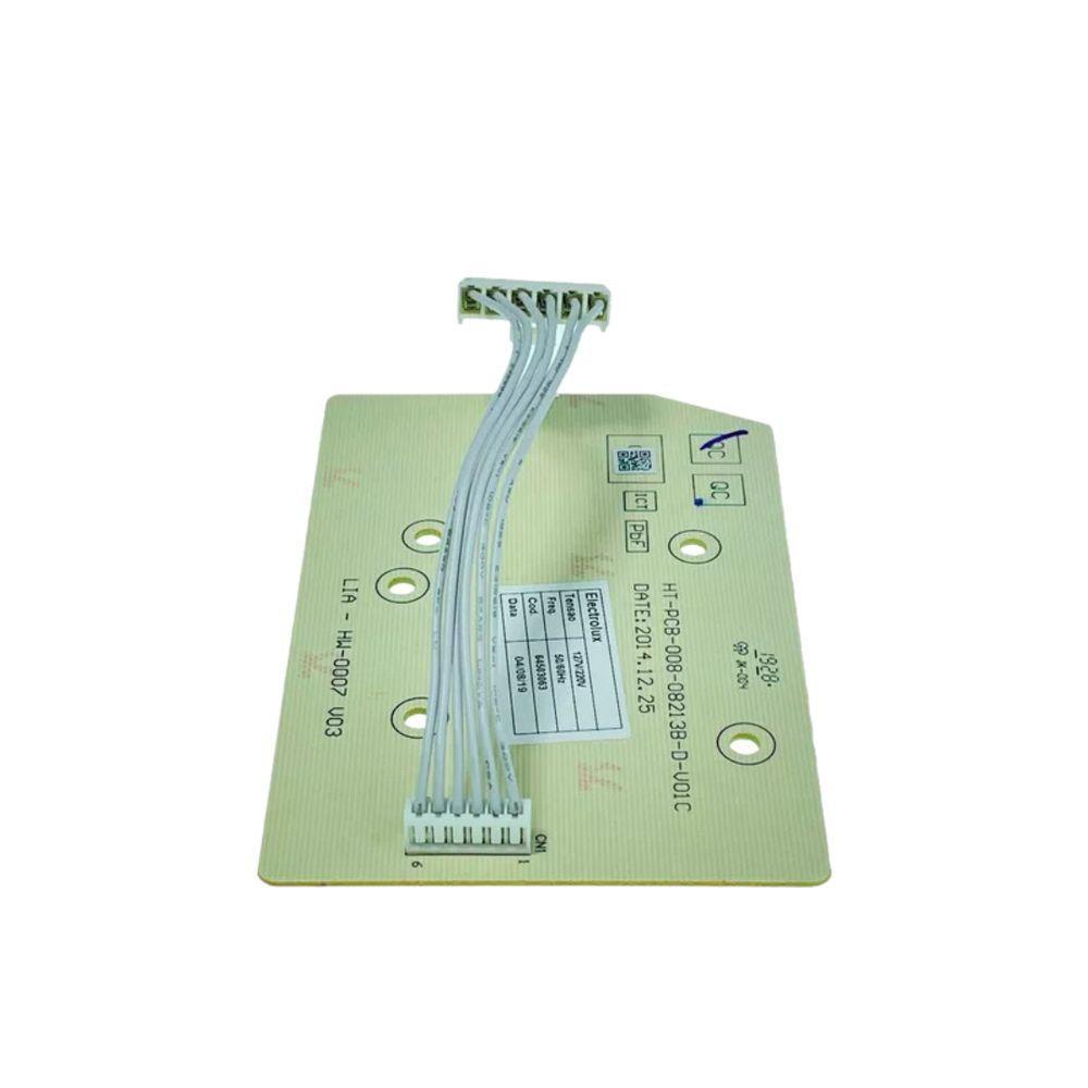 Placa Interface Lia Electrolux Led Azul Ltd09/11 64503063 Bivolt - Original - 2