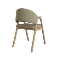 Kit 8 Cadeiras Mesa Jantar Suellen Versátil Reforçada Linho Bege - 2