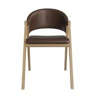 Kit 6 Cadeiras Mesa Jantar Suellen Versátil Reforçada Corino Marrom Escuro - 7