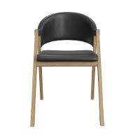 Kit 4 Cadeiras Para Mesa De Jantar Moderna Courino Balaqui Preto - 7