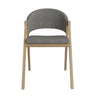 Kit 2 Cadeiras Suellen Luxo Reforçada Mesa De Jantar Linho Grafite