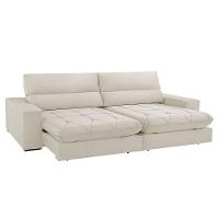 Sofá Aspem Linho 02 Módulos De 80cm B25cm Meu Sofá Online A302 Linho Branco