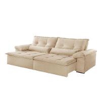 Sofá Parma Linho 02 Módulos De 80cm B25cm Meu Sofá Online A294 Linho Creme - 3