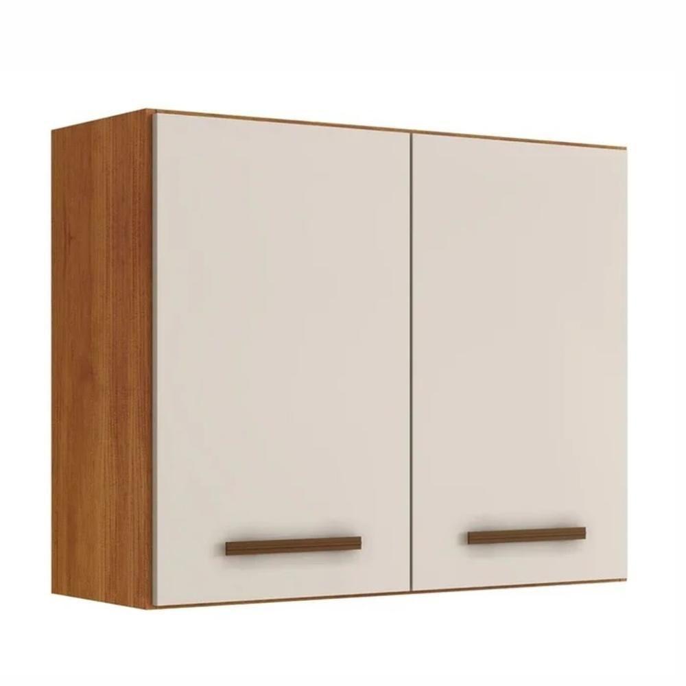 Armário Aéreo Valência Kaiki Móveis Nature Off White - 1