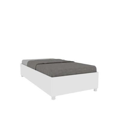 Cama Solteiro Mônaco Neve