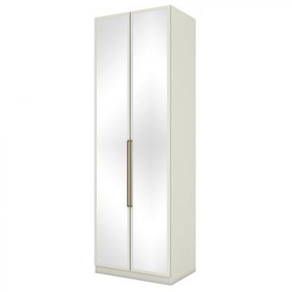 Guarda Roupa Henn Seletto 2 Portas Com Espelho Areia - 1