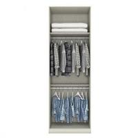 Guarda Roupa Henn Seletto 2 Portas Com Espelho Areia - 5