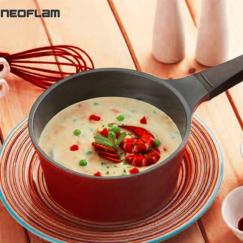 Panela 18cm-2,0l Cor Vermelha, Alumínio Injetado Com Revestimento Cerâmico - 2