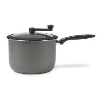 Pipoqueira Brinox Ceramic Life Pic Poc ø22x15,5cm 5,5l Tampa Com Vidro Temperado Cinza camurça - 1