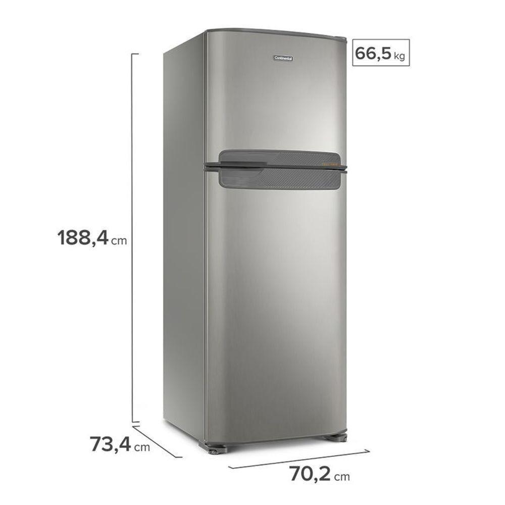 Geladeira/Refrigerador Continental TC56S Frost Free 472L Inox - 110V - 5