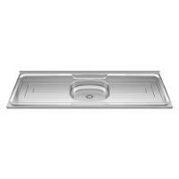Bacia Inox 1,60x0,53 Duranox Cuba Central Inox - 1
