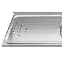 Bacia Inox 1,60x0,53 Duranox Cuba Central Inox
