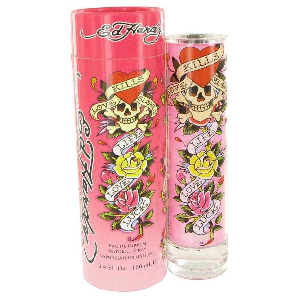 Perfume Feminino Ed Hardy Christian Audigier 100 Ml Eau De Parfum - 1