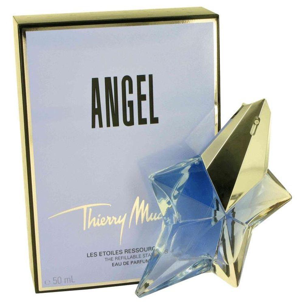Perfume Feminino Angel Thierry Mugler 50 Ml Eau De Parfum Recarregável - 1