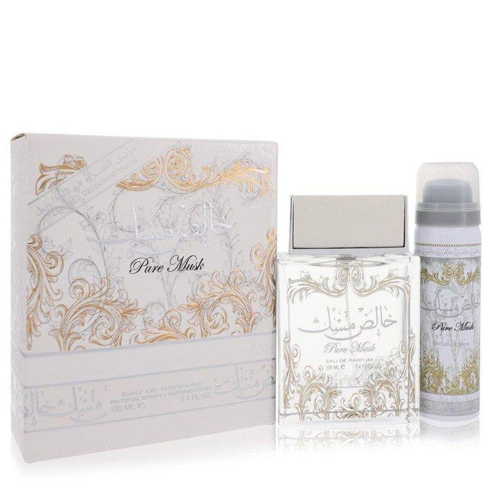 Perfume Feminino Lattafa Pure Khalis Musk Lattafa 100 Ml Eau De Parfum Plus + Desodorante 50ml - 1