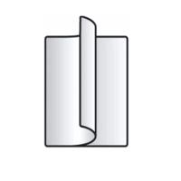 Película Auto Plastificante Crachá Vertical Caixa 100 Unds - 4