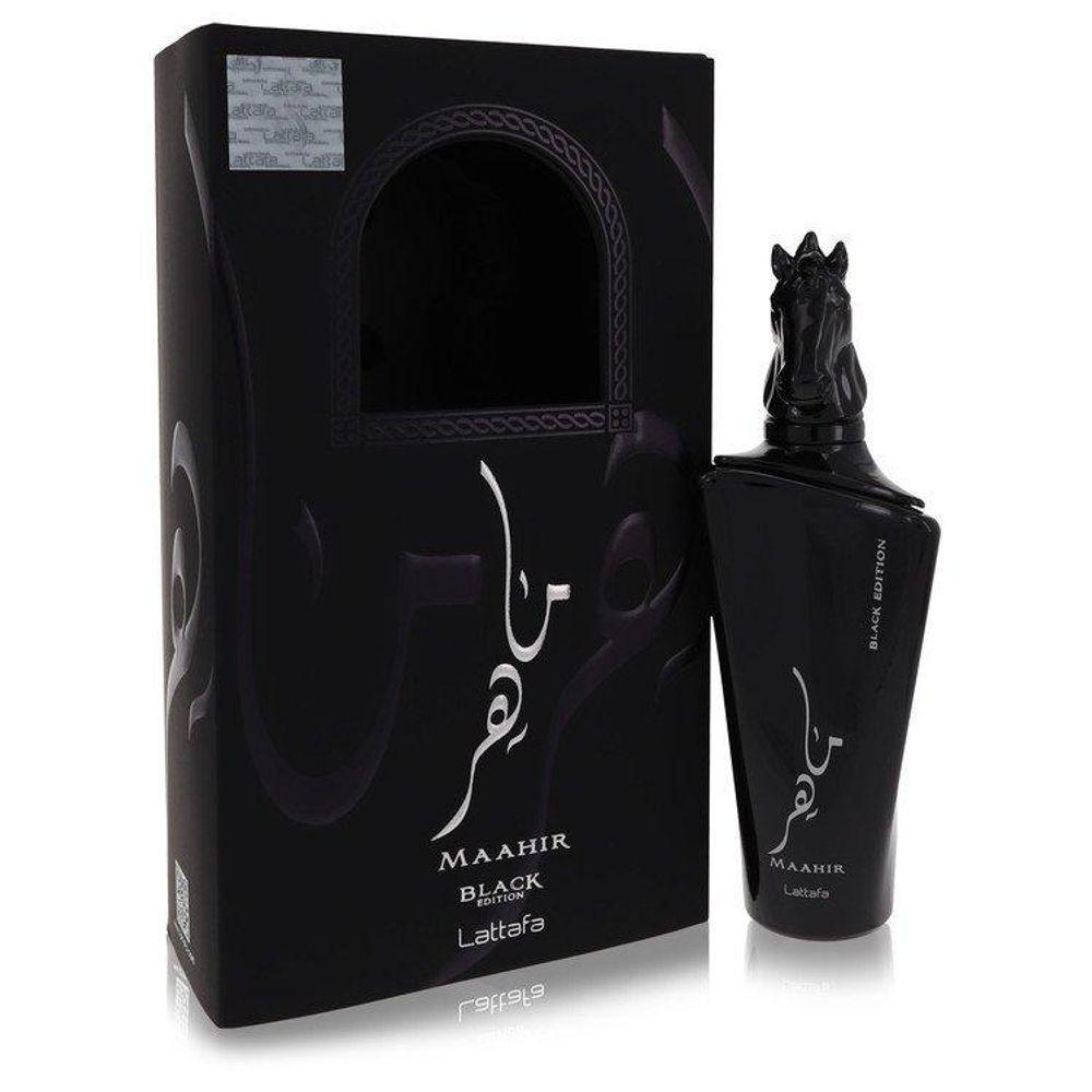 Perfume Feminino Maahir Black Edition Lattafa 100 Ml Eau De Parfum - 1