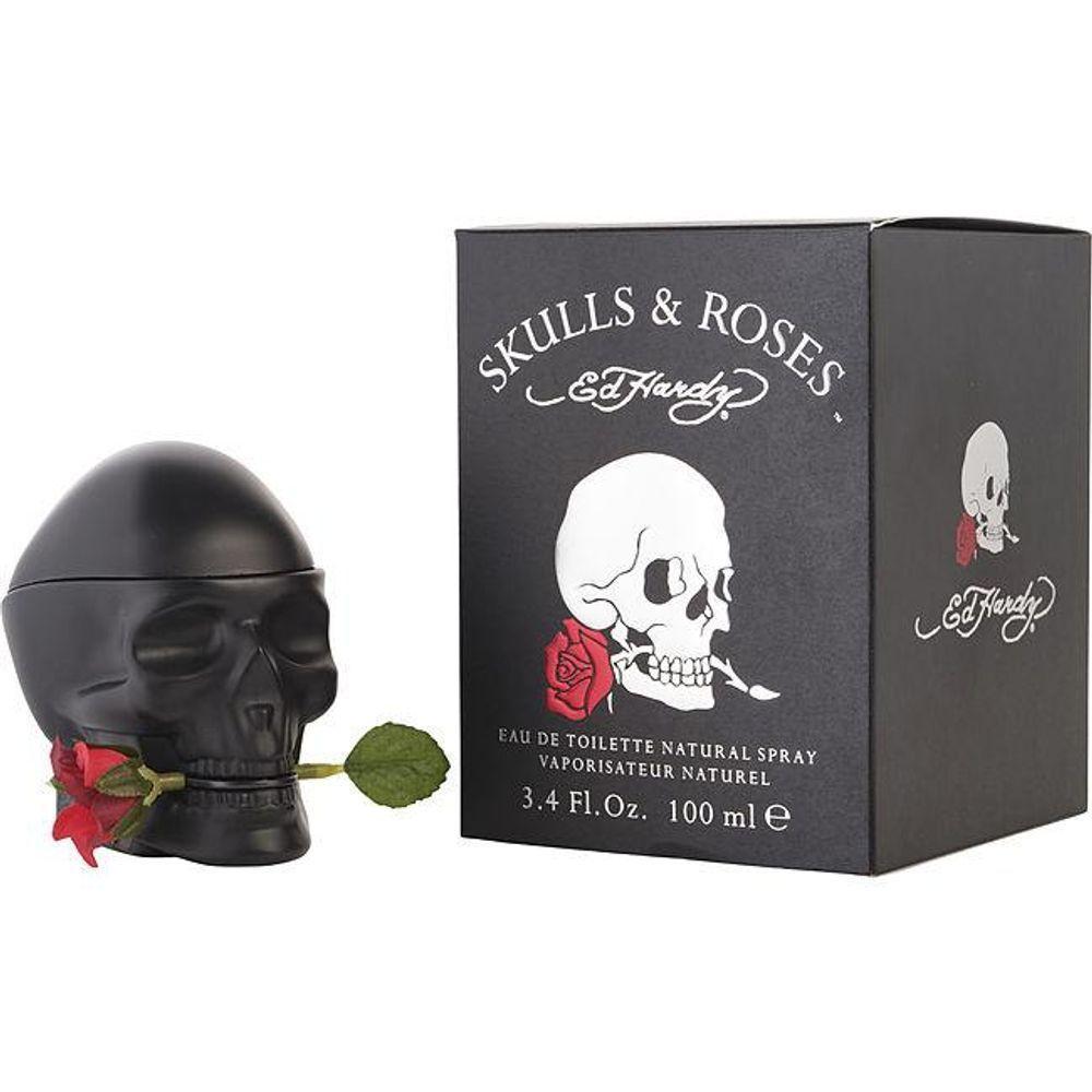 Perfume Masculino Hardy Skulls & Roses Edt 100 Ml - 1
