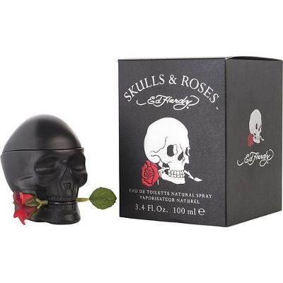 Perfume Masculino Hardy Skulls & Roses Edt 100 Ml