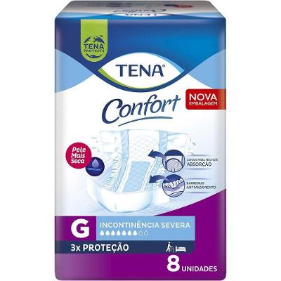 Fralda Tena Confort Adulto 8 Und - G