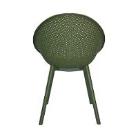 Cadeira área Externa De Pp Marina Com Base Desmontável Verde G56 - Gran Belo - 2