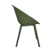 Cadeira área Externa De Pp Marina Com Base Desmontável Verde G56 - Gran Belo - 3