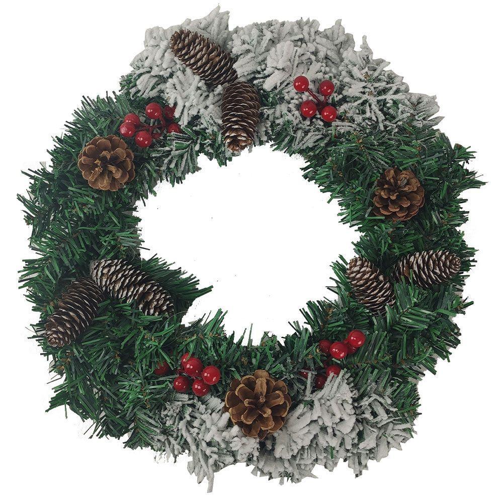 Guirlanda De Natal Porta Natalino Janela Enfeite Festa - 3