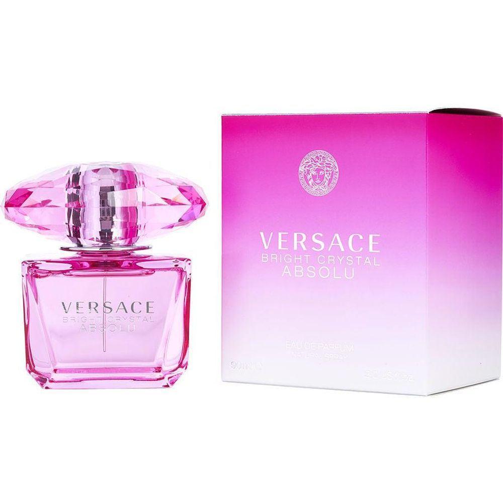 Perfume Feminino Versace Bright Crystal Absolu Edp 90 Ml (nova Embalagem) - 1