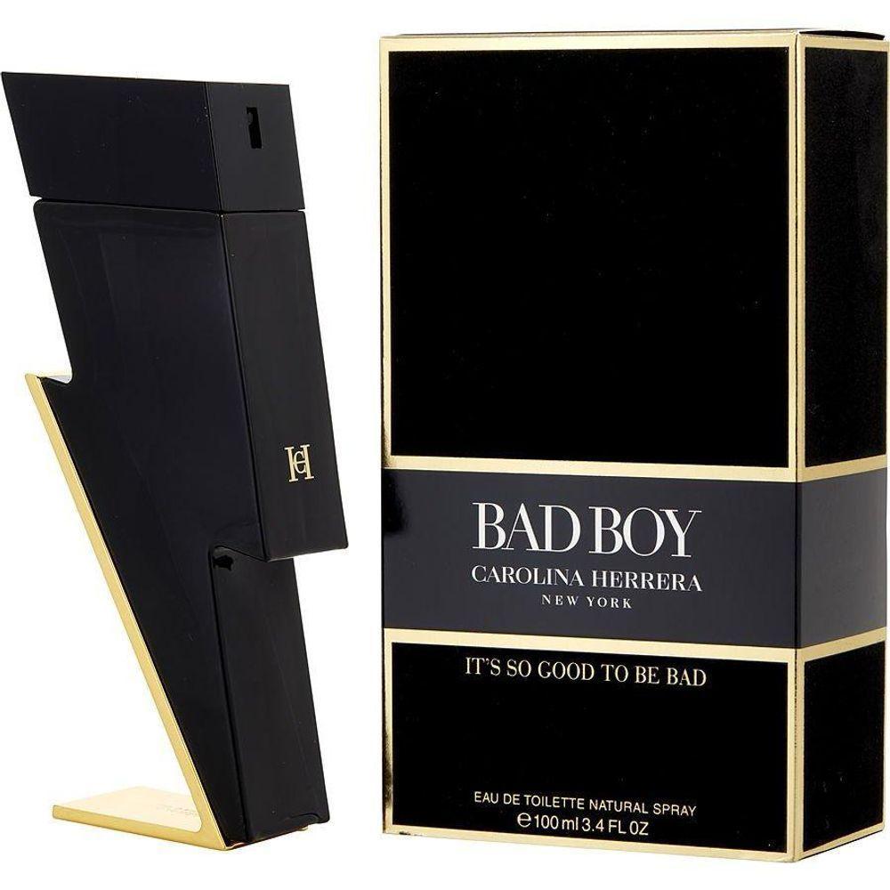 Perfume Masculino Ch Bad Boy Carolina Herrera Eau De Toilette Spray 100 Ml - 1