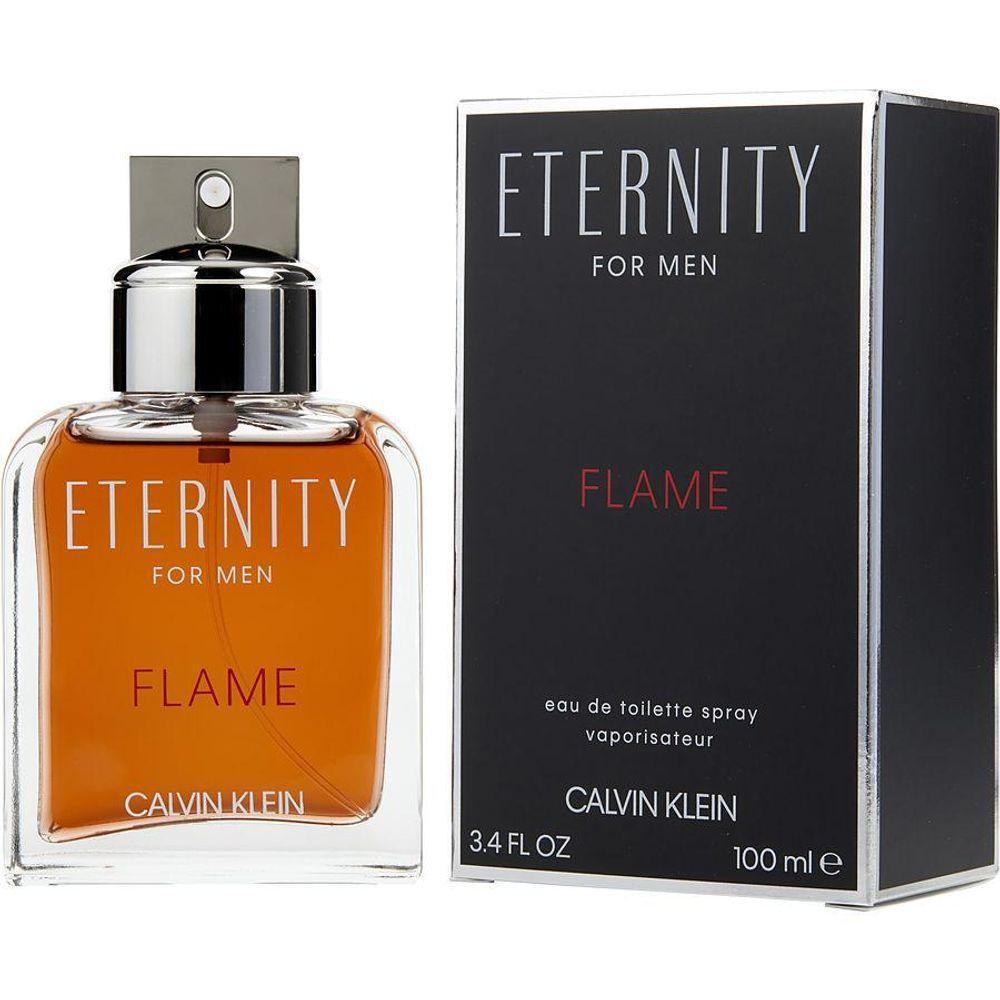 Perfume Masculino Eternity Flame Calvin Klein Eau De Toilette Spray 100 Ml - 1