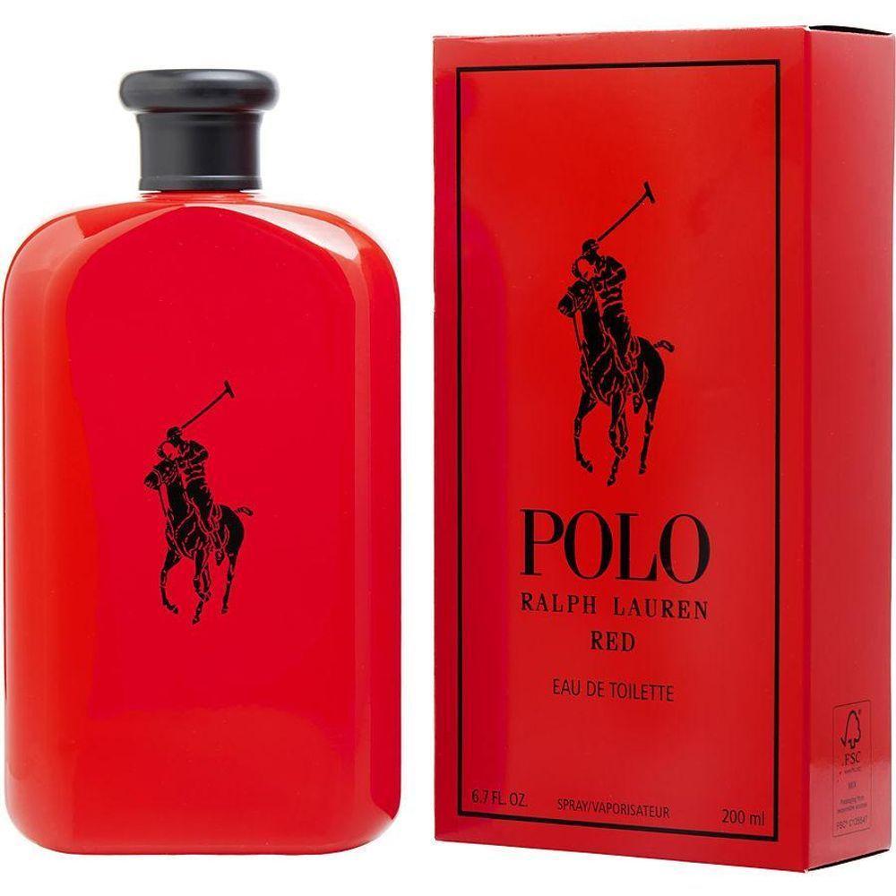 Perfume Masculino Polo Red Ralph Lauren Eau De Toilette Spray 200 Ml - 1