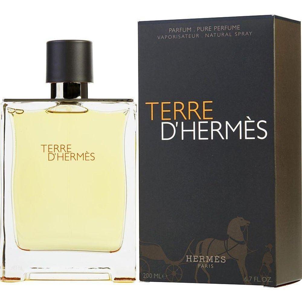 Perfume Masculino Terre D'hermes Hermes Parfum Spray 200 Ml - 1