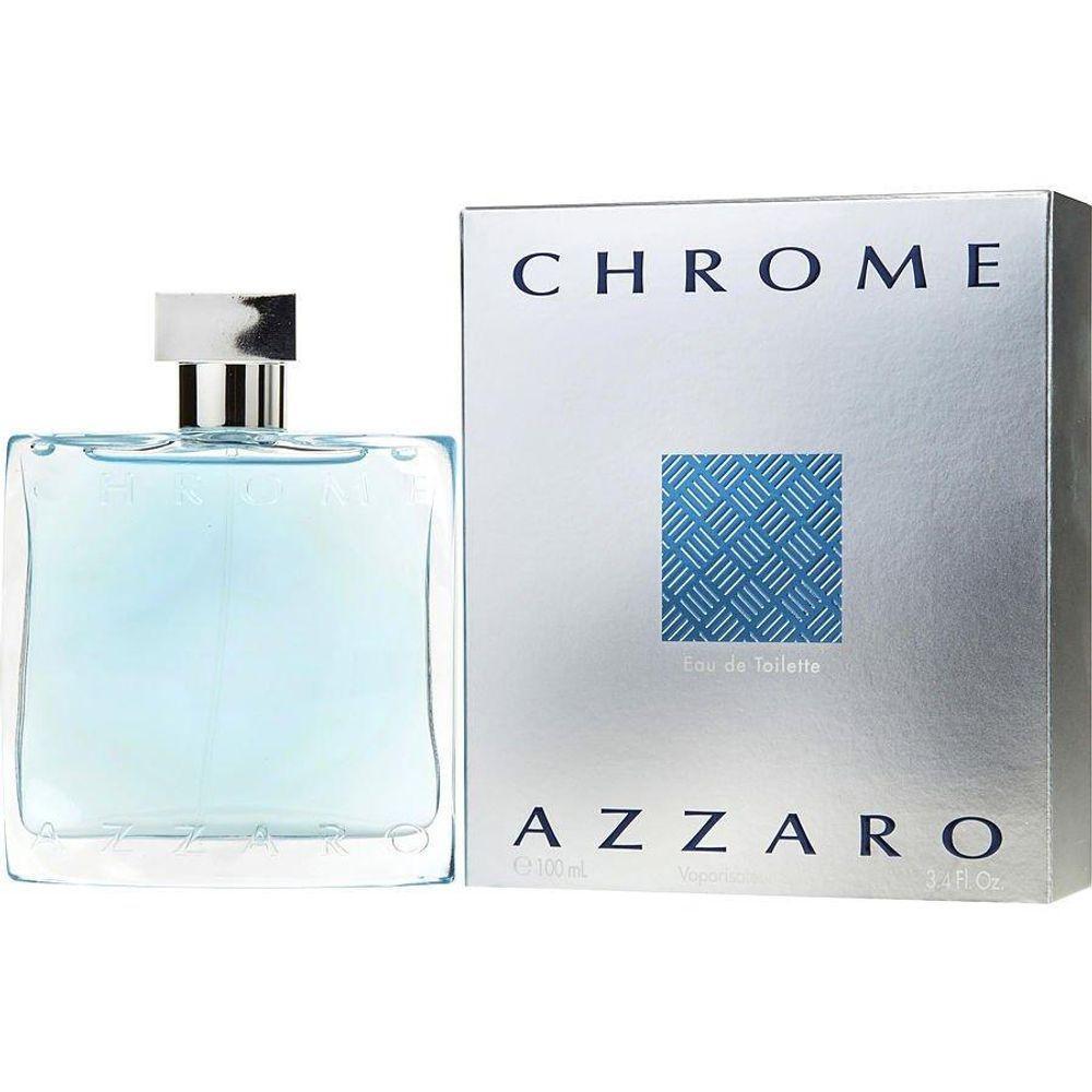 Perfume Masculino Chrome Azzaro Eau De Toilette Spray 100 Ml - 1