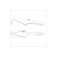 Kit 4 Espatulas Para Bolo Tramontina Ability Em Nylon Preto - 2